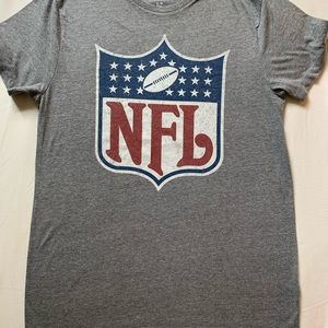 Vintage Look NFL Shield Logo Tee